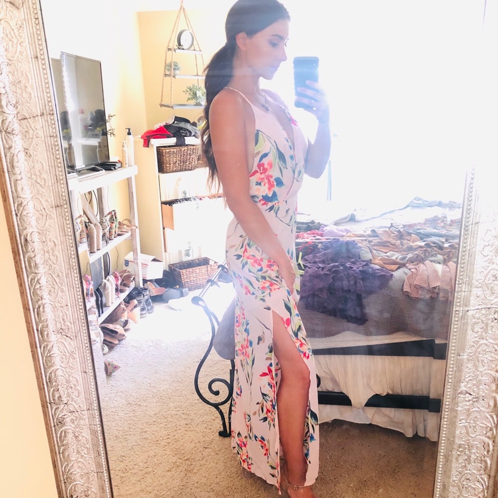 Lush chiffon maxi